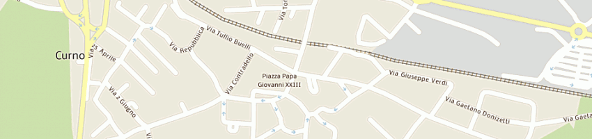 Mappa della impresa comune di curno a CURNO