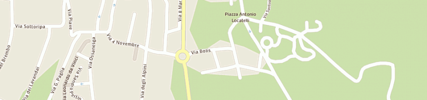 Mappa della impresa arrigoni ugo a PALADINA