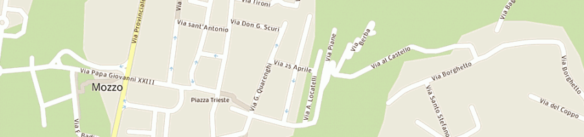 Mappa della impresa vivosan di pesce sebastiano a MOZZO