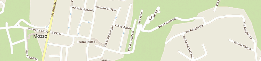 Mappa della impresa nava alessandro a MOZZO