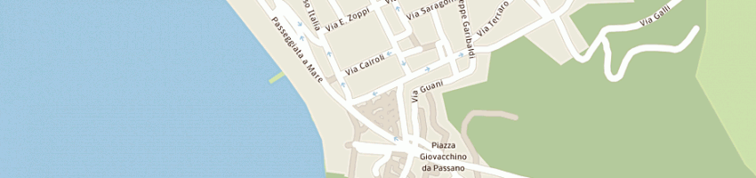 Mappa della impresa la vela sas di queirolo rita e c a LEVANTO