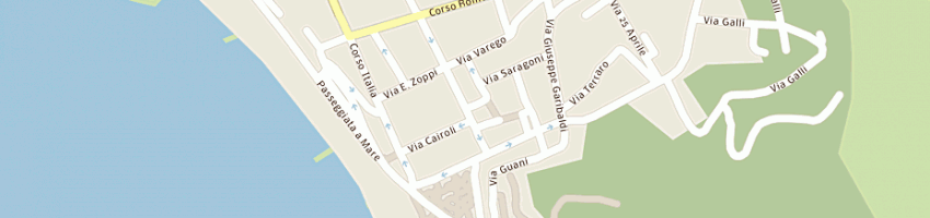 Mappa della impresa albergo nazionale a LEVANTO