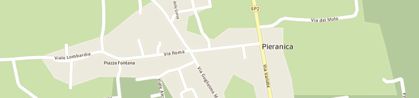 Mappa della impresa data 2000 di vita marco e corti alfonso snc a PIERANICA