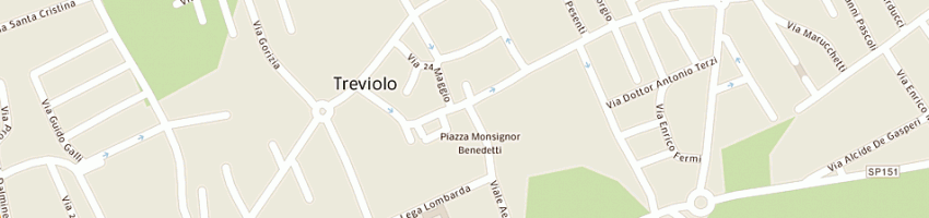 Mappa della impresa soluzioni immobiliari a TREVIOLO