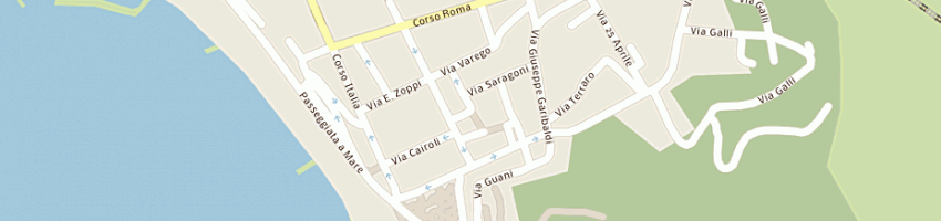 Mappa della impresa albergo hotel stella maris a LEVANTO