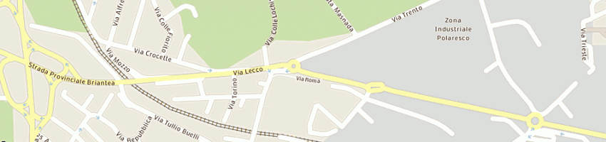 Mappa della impresa tag moto a CURNO