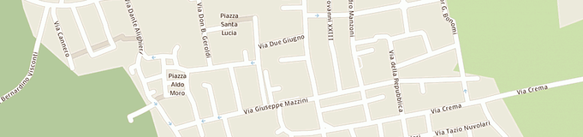Mappa della impresa re sas di re claudio e c a BAGNOLO CREMASCO
