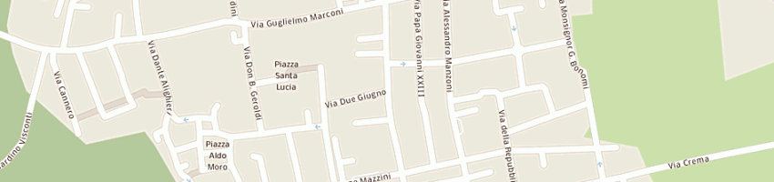 Mappa della impresa pacchioni gino a BAGNOLO CREMASCO
