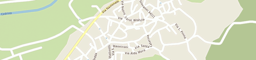 Mappa della impresa associazione pro loco a GALTELLI
