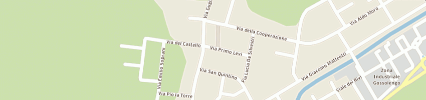 Mappa della impresa bussolo antonio a GOSSOLENGO