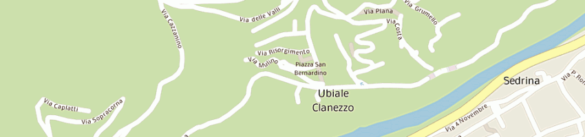 Mappa della impresa comune di ubiale clanezzo a UBIALE CLANEZZO