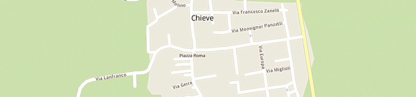 Mappa della impresa sacchi alvaro a CHIEVE