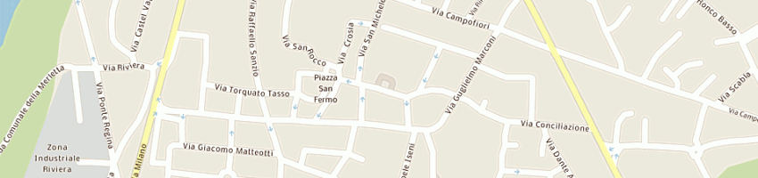 Mappa della impresa zanchi marco a ALME 