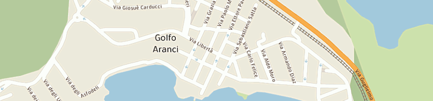 Mappa della impresa tartarini rossana a GOLFO ARANCI