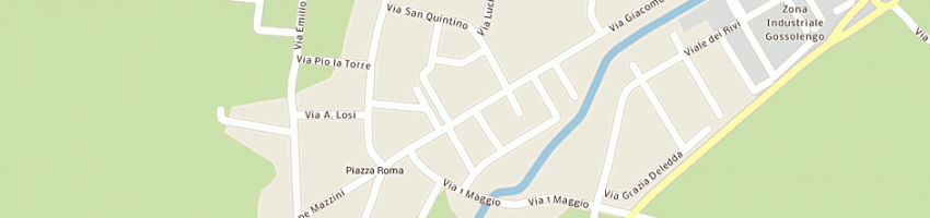 Mappa della impresa pelizzoni luciano a GOSSOLENGO