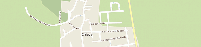 Mappa della impresa frasson maurizio a CHIEVE