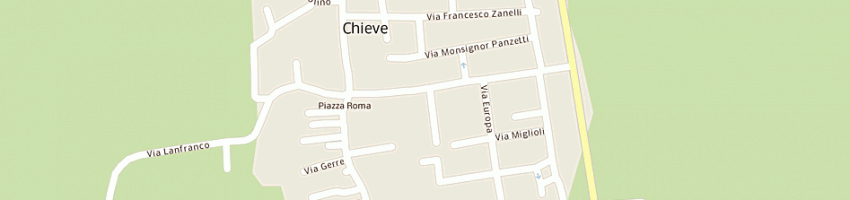 Mappa della impresa sacchetti mauro a CHIEVE