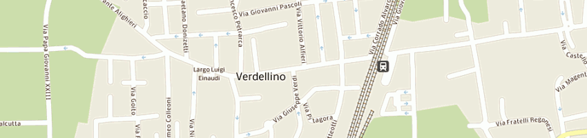 Mappa della impresa impresa edile olmo di geom mauro pizzaballa e c snc a VERDELLINO