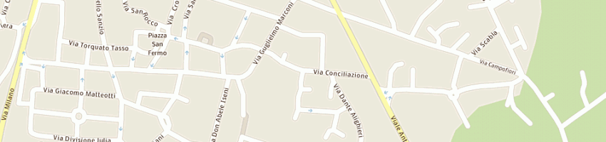 Mappa della impresa damiani gianfranco a ALME 