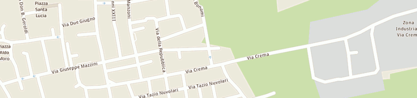 Mappa della impresa bernasconi pietro a BAGNOLO CREMASCO