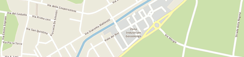 Mappa della impresa officina mmc (snc) a GOSSOLENGO