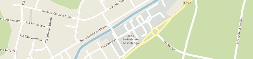 Mappa della impresa stragliati luigi a GOSSOLENGO