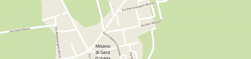 Mappa della impresa intra gianluca a MISANO DI GERA D ADDA