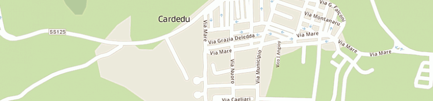 Mappa della impresa consorzio agrario interprovinciale di cagliari ed oristano a CARDEDU