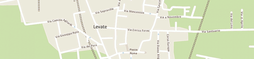 Mappa della impresa studio b d balbusso fabio a LEVATE