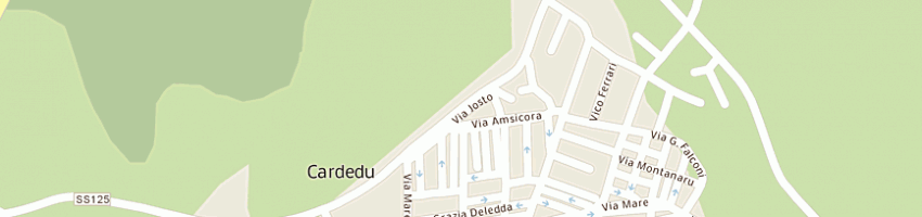 Mappa della impresa piras stefano a CARDEDU