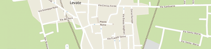 Mappa della impresa municipio - ufficio tecnico a LEVATE