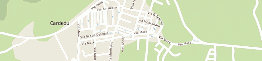 Mappa della impresa cogesca srl calcestruzzi -inerti a CARDEDU