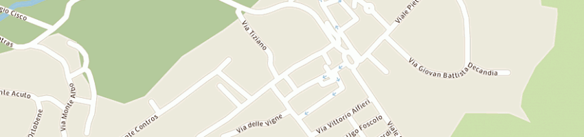 Mappa della impresa arte e stile snc di soro donatella e c a LOIRI PORTO SAN PAOLO