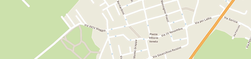 Mappa della impresa comune di lallio a LALLIO