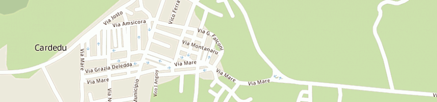 Mappa della impresa lorrai gino a CARDEDU