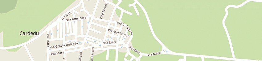 Mappa della impresa congiu vera a CARDEDU