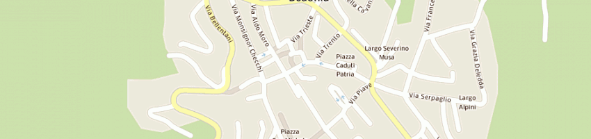 Mappa della impresa beccarelli franca a BEDONIA
