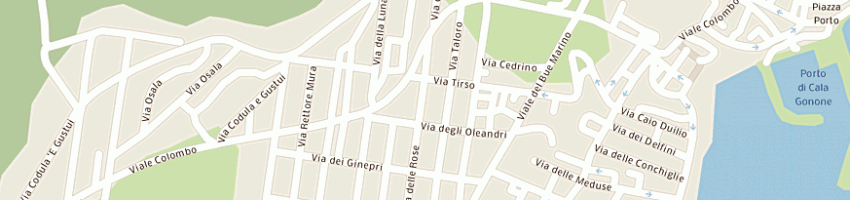 Mappa della impresa delussu anna a DORGALI