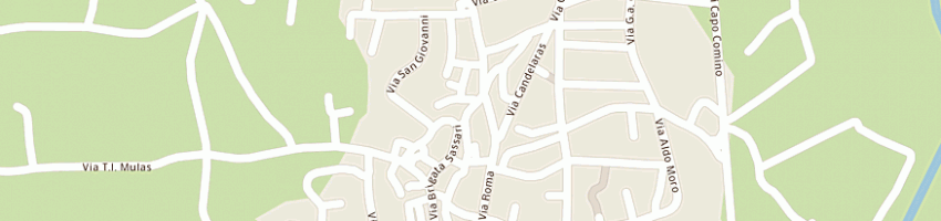 Mappa della impresa l'unione sarda a NUORO