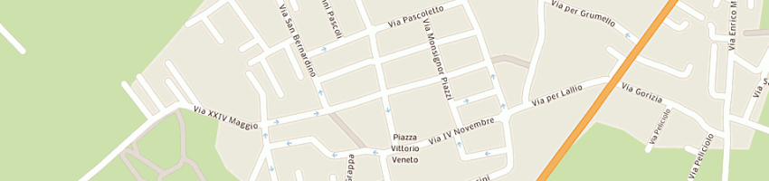 Mappa della impresa petro' mario a LALLIO