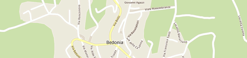 Mappa della impresa scmc di carminati giuseppe a BEDONIA