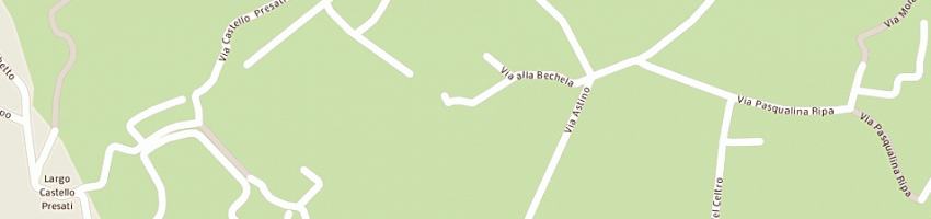 Mappa della impresa sporting club golf parco dei colli srl a BERGAMO