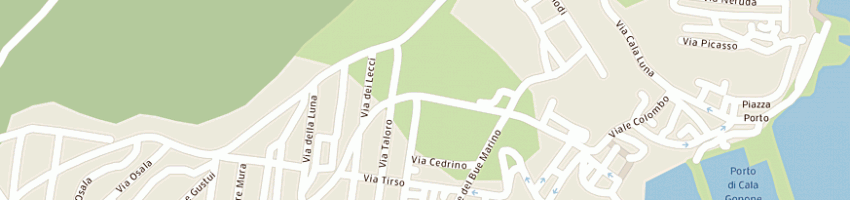 Mappa della impresa la pineta di spanu donatella e c snc a DORGALI