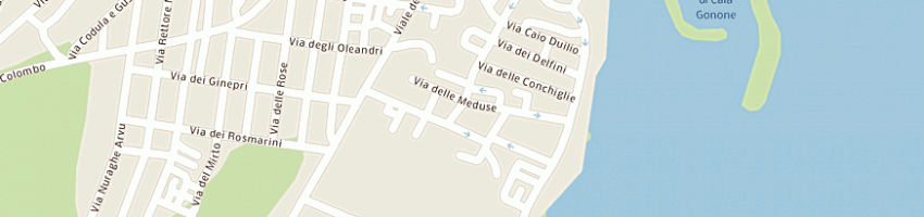 Mappa della impresa piras lucia a DORGALI