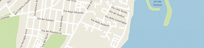 Mappa della impresa sale paolo pietro a DORGALI