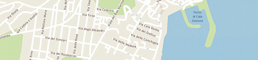 Mappa della impresa hotel nettuno a DORGALI