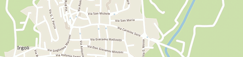 Mappa della impresa battacone antioco a IRGOLI