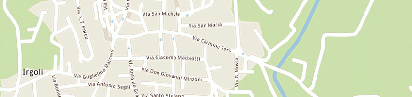 Mappa della impresa chessa giovanni angelo a IRGOLI