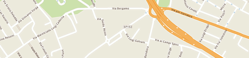 Mappa della impresa bassani motors srl a TREVIOLO