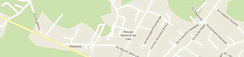 Mappa della impresa cannistra giuseppe a SORISOLE